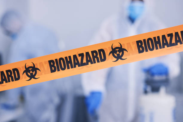 Professional Drug Lab Cleanup technician working in Bellaire, TX